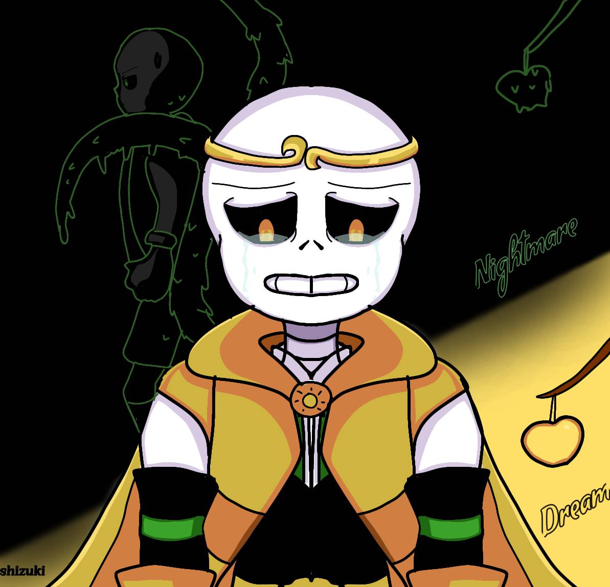 Dreamtale Nightmare!Sans by Zeplin018 on DeviantArt