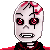 Blushing Zero (Undertale OC custom emoticon) by 13-Lenne-13