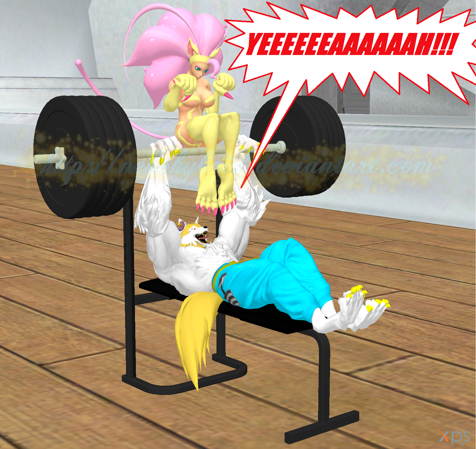 My Little Felicia: Weight Training