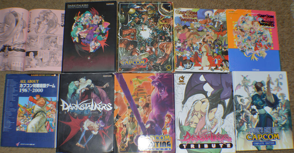 Capcom Artbooks by NekoHybrid on DeviantArt