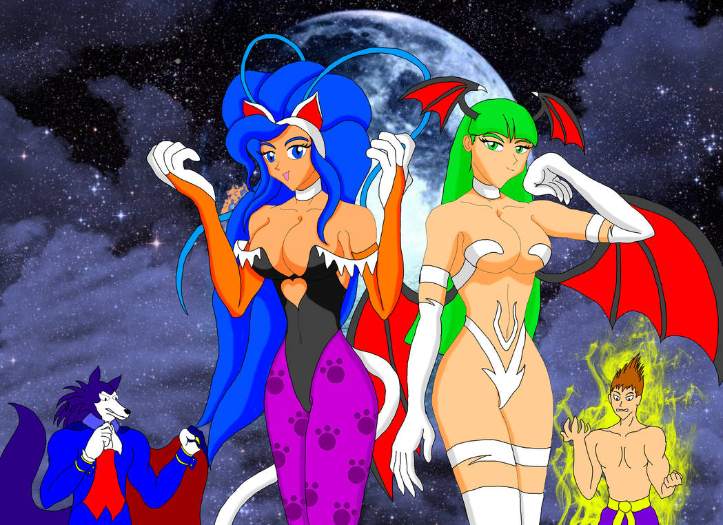 Darkstalkers Halloween Dressup by NekoHybrid Darkstalkers Halloween Dressup by NekoHybrid