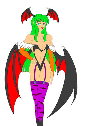 Morrigan's New Look by NekoHybrid Morrigan's New Look by NekoHybrid