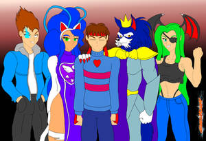 Capcom Undertale by NekoHybrid Capcom Undertale by NekoHybrid