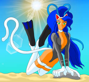 Commission: Felicia Wetsuit by NekoHybrid Commission: Felicia Wetsuit by NekoHybrid