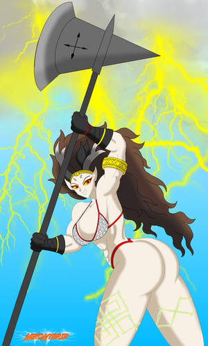 Commission: Raijin Amazon by NekoHybrid Commission: Raijin Amazon by NekoHybrid