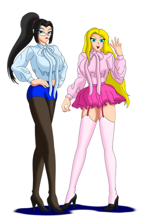 Commission: Tanya and Bubbles by NekoHybrid Commission: Tanya and Bubbles by NekoHybrid