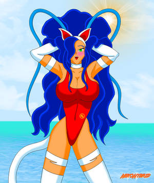 Commission: Baywatch Felicia by NekoHybrid Commission: Baywatch Felicia by NekoHybrid