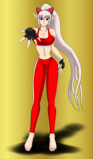 Commission: Workout Aldra by NekoHybrid Commission: Workout Aldra by NekoHybrid
