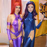 Megacon - Starfire and Raven