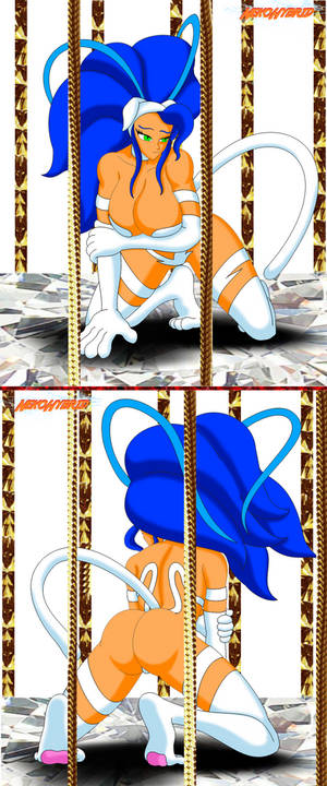 Commission: Felicia Caged by NekoHybrid Commission: Felicia Caged by NekoHybrid