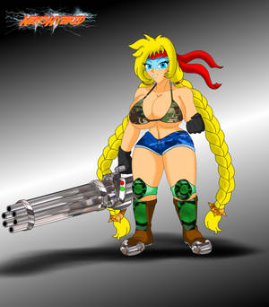 Commission: Goldie the Dwarf Soldier by NekoHybrid Commission: Goldie the Dwarf Soldier by NekoHybrid