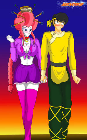 Commission: Ranma-chan and Ryoga by NekoHybrid Commission: Ranma-chan and Ryoga by NekoHybrid