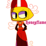 Just Honeyflame (UNIKITTY/OC ART)