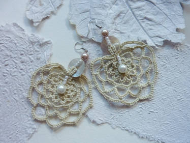 Lace earrings