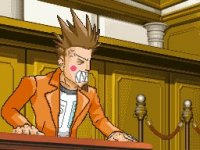 Larry Butz: Ace Attorney, Spaz