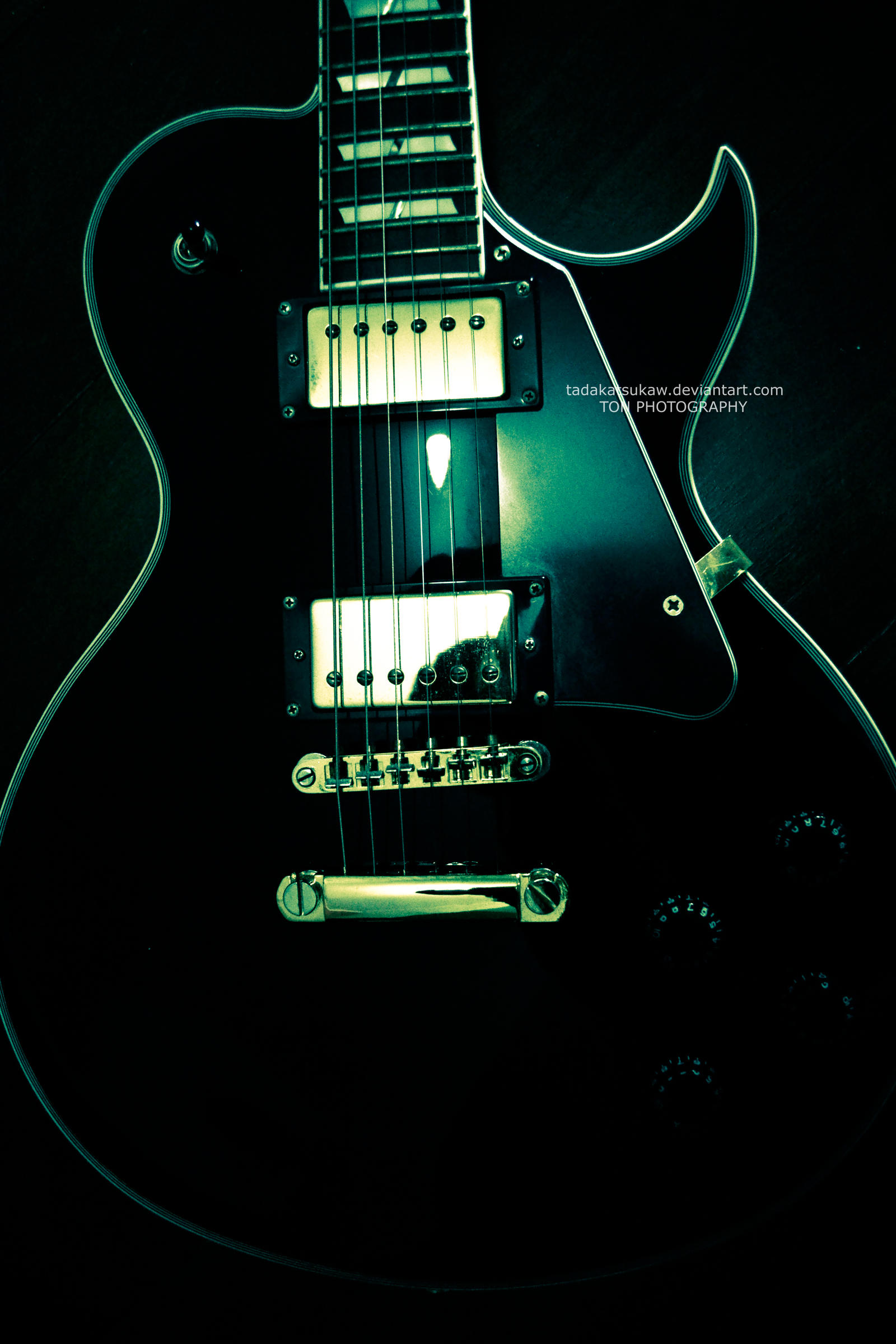 Les Paul Guitar 2 by Tadakatsukaw