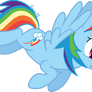 Rainbow Dash's angry