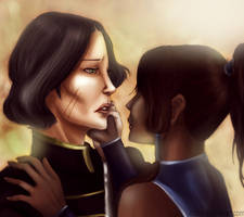 Legend Of Korra:Lin and Korra