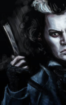 Sweeney Todd / digital painting