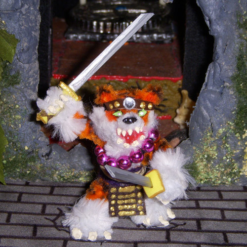 Rakshasa Mini with Dual Katana