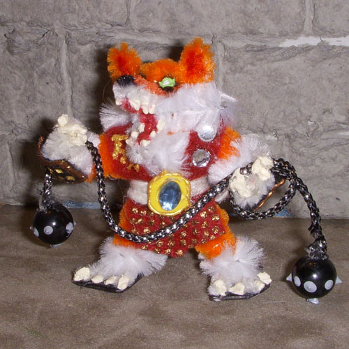 Kitsune Mini w. Meteor Hammer