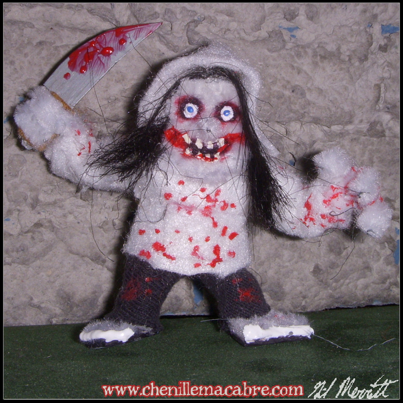 Jeff The Killer Chenille Stem Miniature