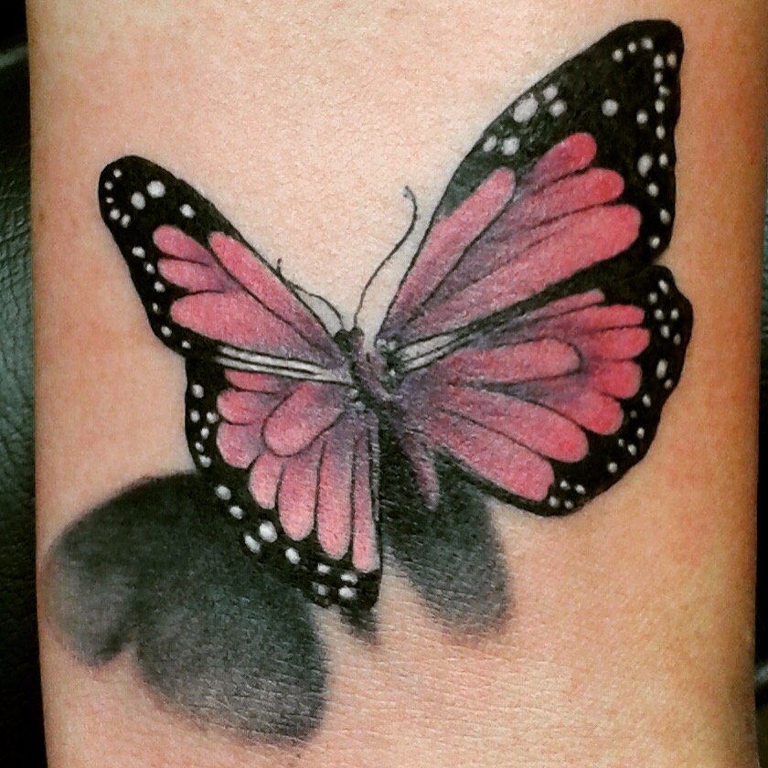 3D Butterfly tattoo by InkCaptain on DeviantArt
