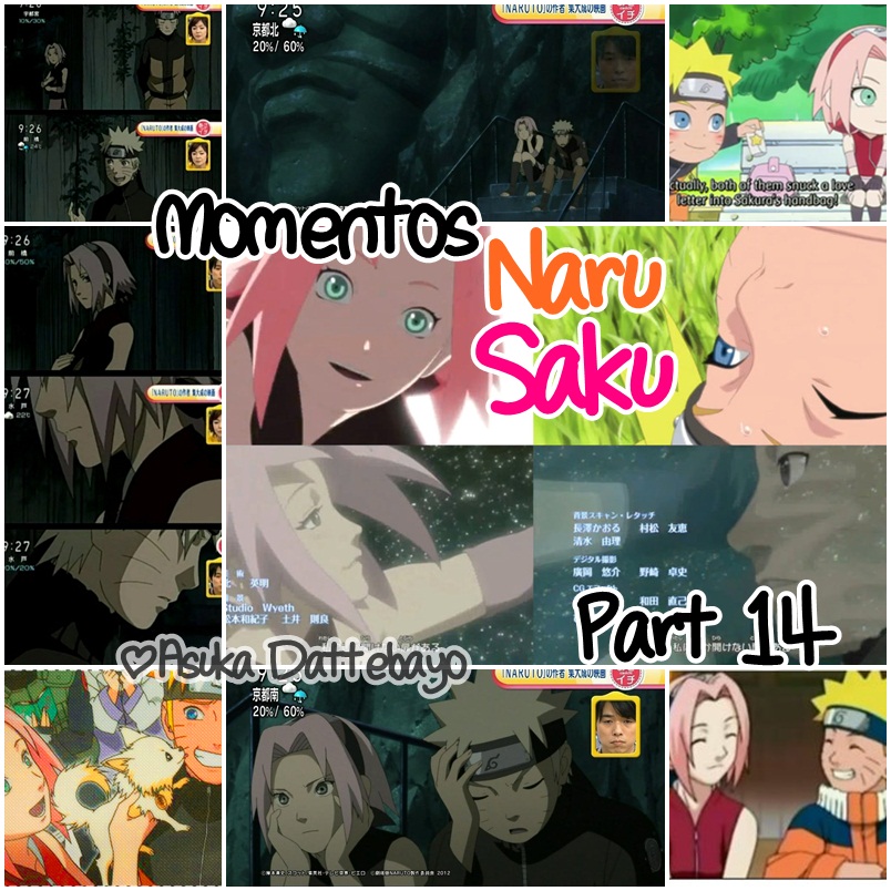 Narusaku moments part 14