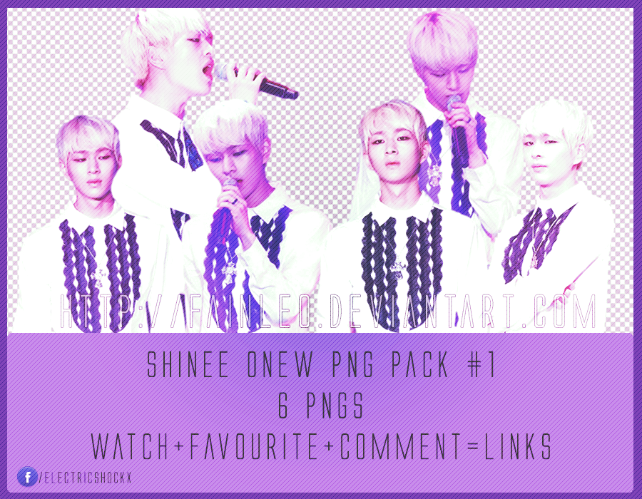 SHINee Onew PNG Pack #1