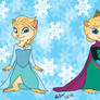 Queen Elsa Chipmunk