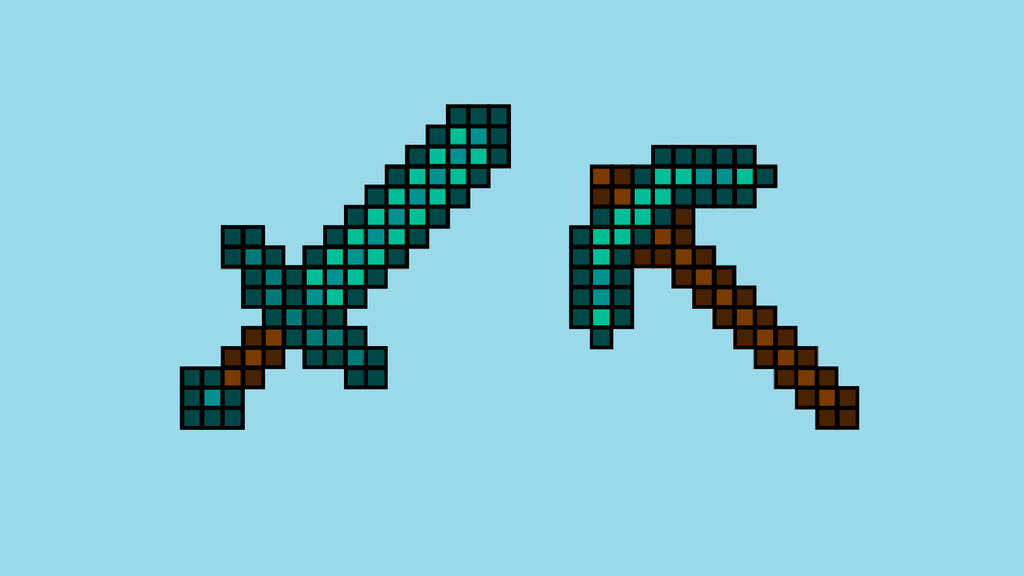 MINECRAFT WEAPONS by EliteGameGirl on DeviantArt