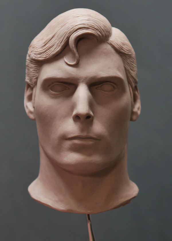 superman headsculpt