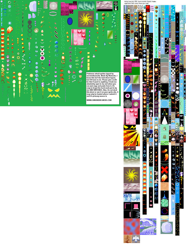 Pokemon Attack Effects by Shadowmoonlitumbreon on DeviantArt