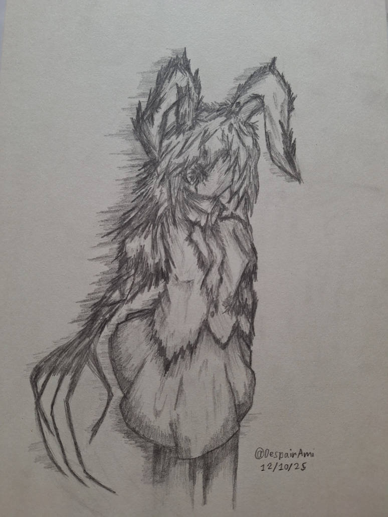 Infected Rabbit by DespairAmi on DeviantArt