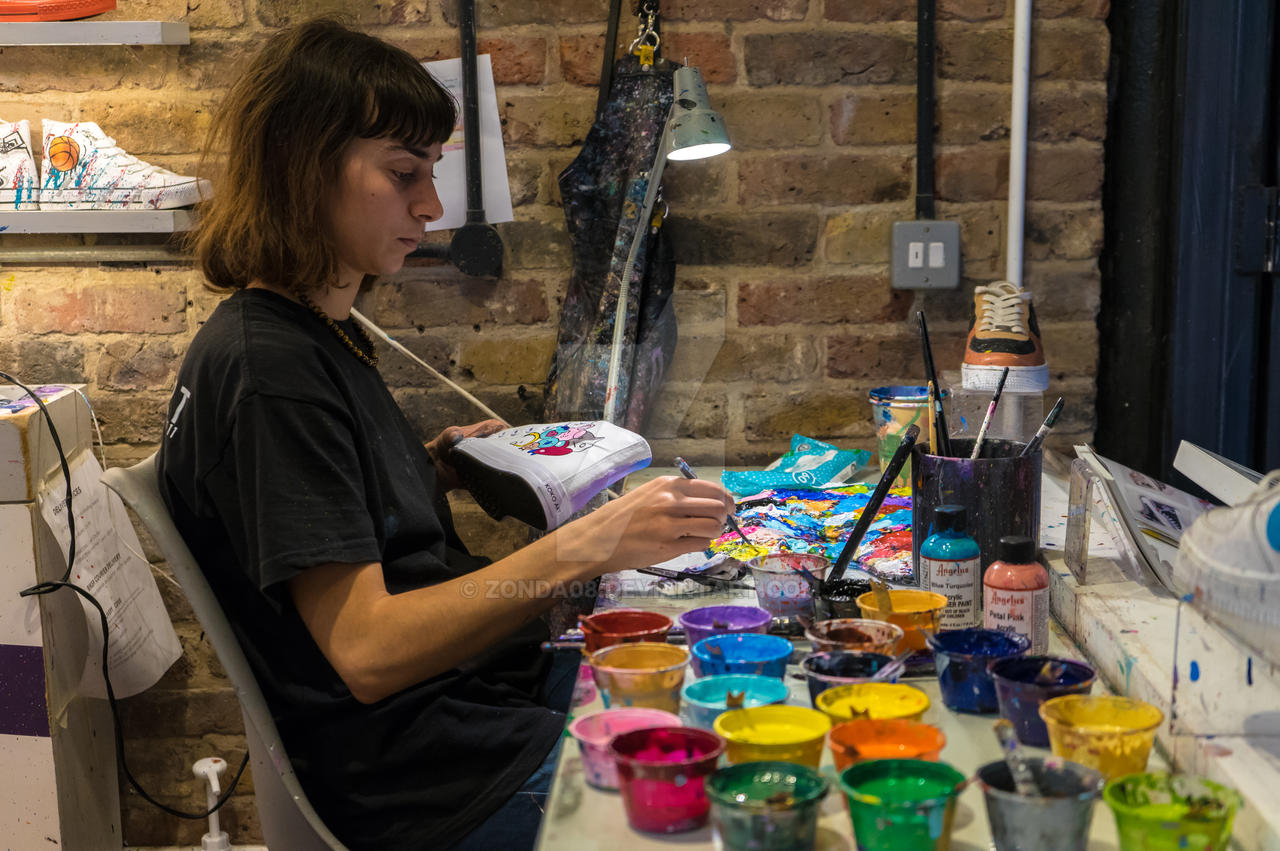 The Shoe Painter by Zonda08 on DeviantArt