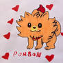 Pombon - New 10th gen Pokemon fire starter
