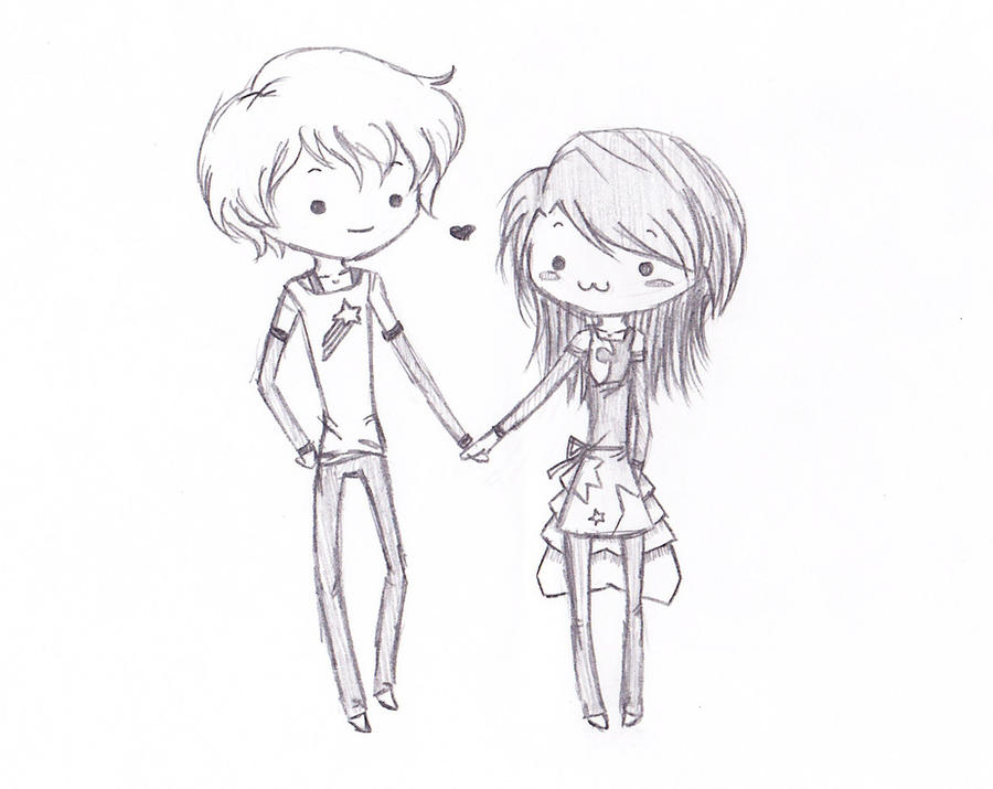 Chibi couple