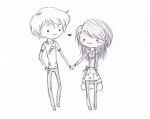 Chibi couple