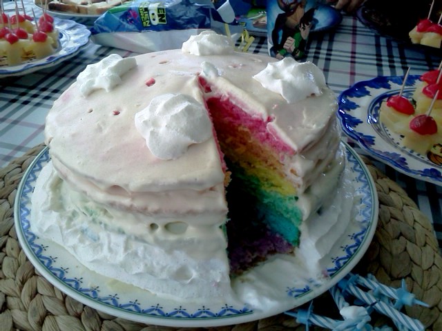 Rainbow Cake