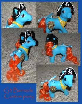 G3 Barnacle custom pony