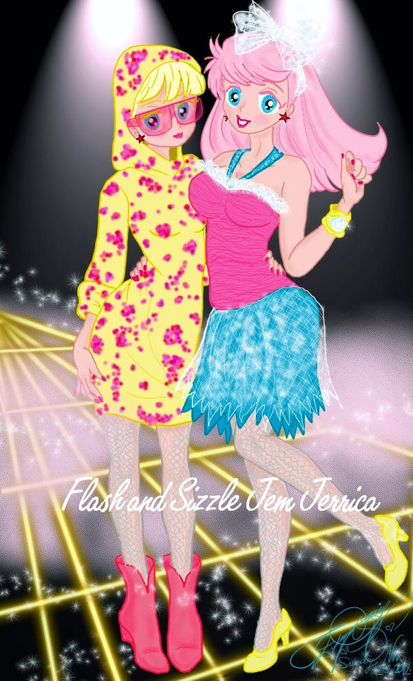 Flash n Sizzle Jem Jerrica anime style by E-Ocasio on DeviantArt