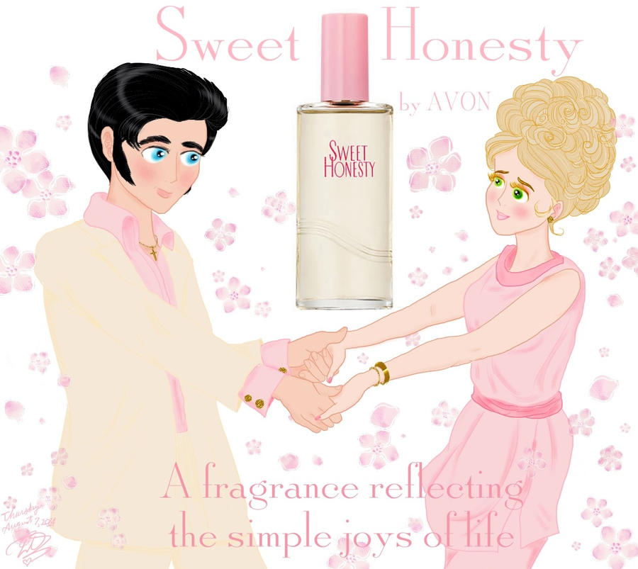 AVON Sweet Honesty perfume ad