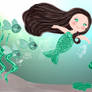 little green mermaid