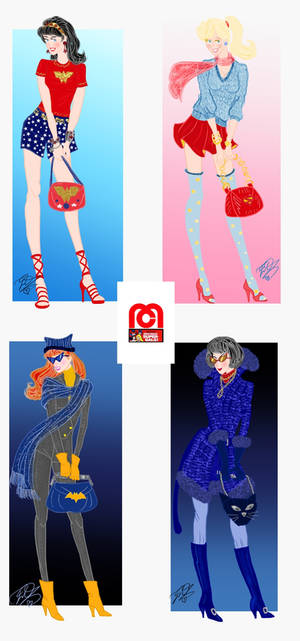 Fashionable Super Gals