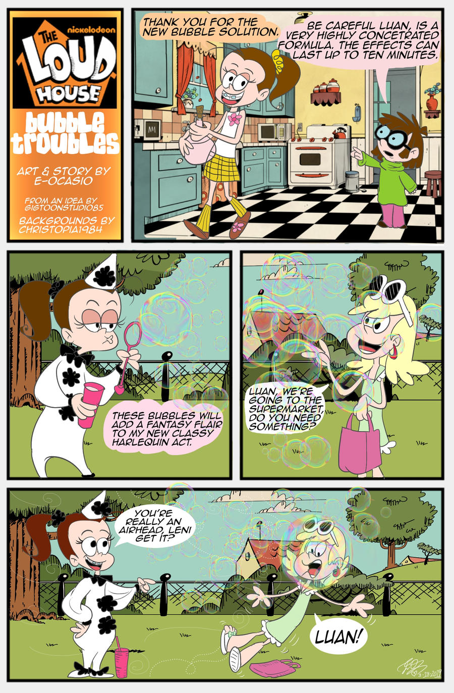 Loud House Luan S Bubbles By E Ocasio On DeviantArt