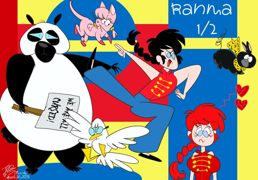 Ranma the cursed ones by E-Ocasio on DeviantArt