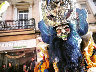 Carnaval is still art - Morenada Central Oruro