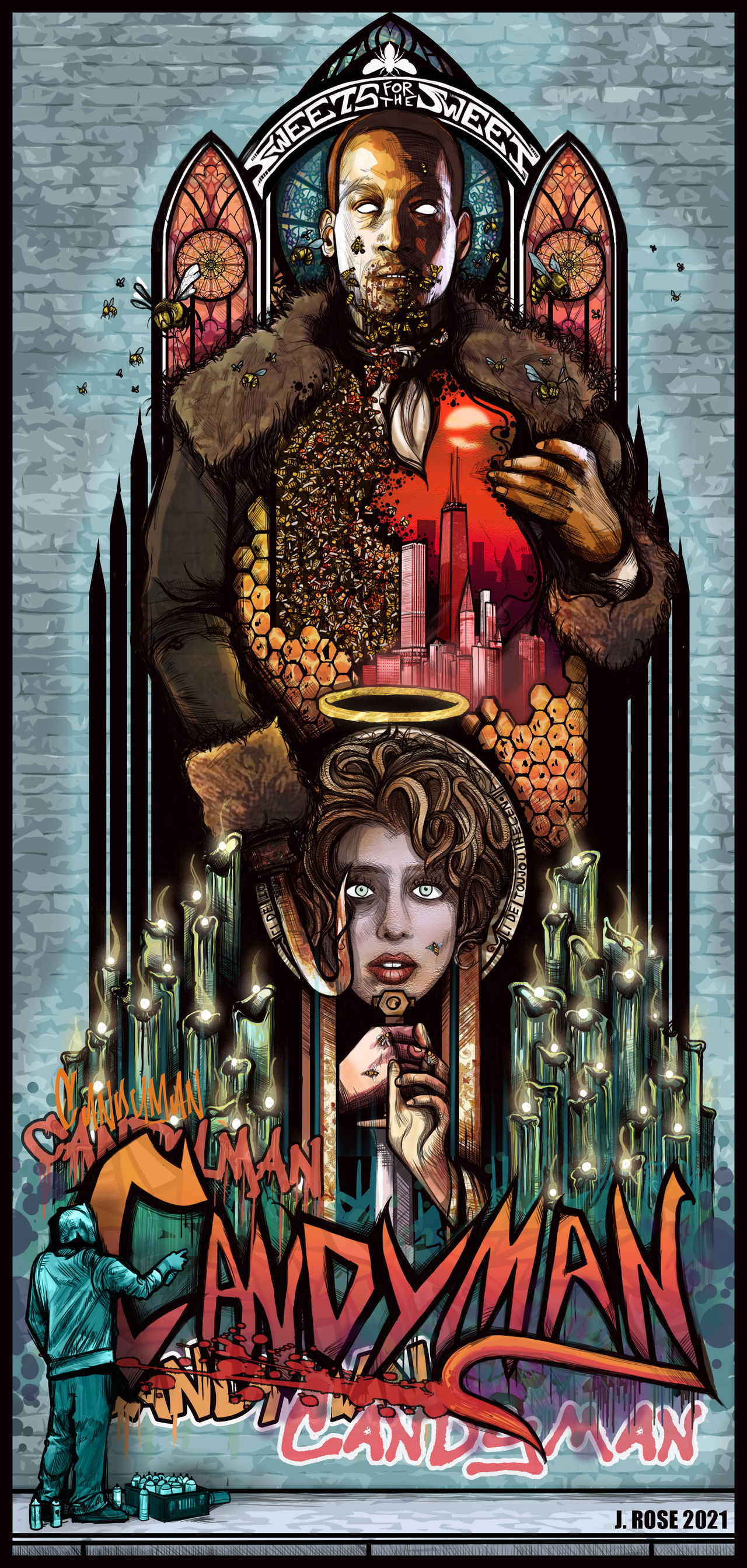 Candyman Poster by J-Rose-Art on DeviantArt