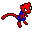 SpiderMew Tail Wag emoticon