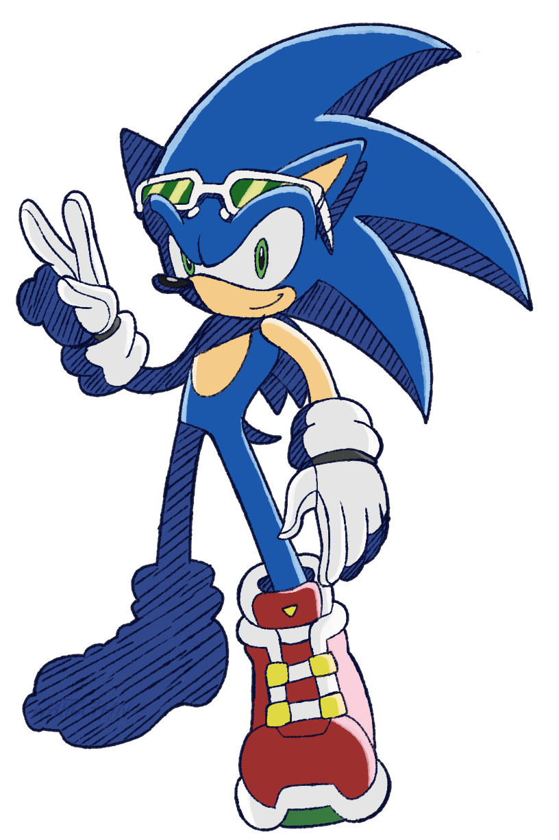 Sonic Rider Ocred Sonic Rider by WAIT0CHAN on DeviantArt
